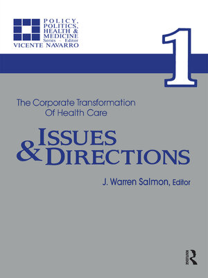 cover image of The Corporate Transformation of Health Care